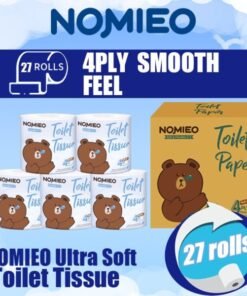 NOMIEO 4 Ply SOFT Toilet Paper Individually Wrap